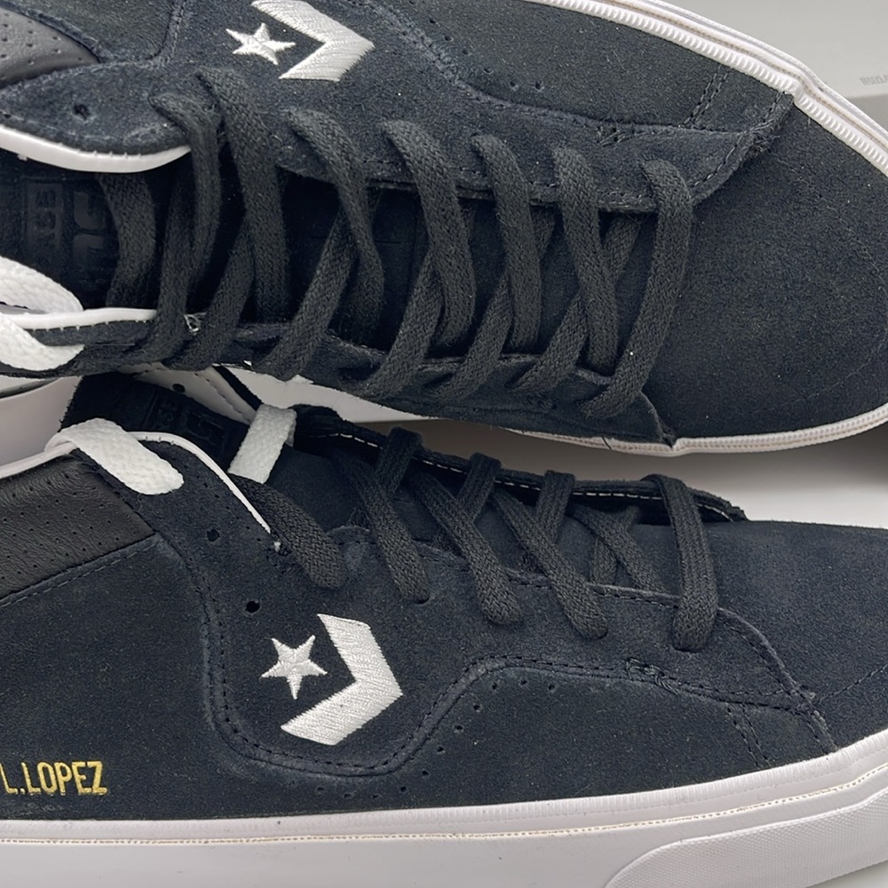 Converse Black High-Top Men's Shoes 171331C
LOUIE LOPEZ PRO MID BLACK/BLACK/WHIT - Picture 14 of 16